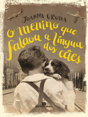 cover image of O menino que falava a língua dos cães